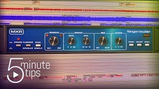 5Min UAD Tips MXR FlangerDoubler PlugIn [upl. by Nivri]