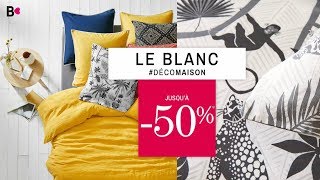 Le Blanc Blancheporte  opération petits prix jusqu’à 50 [upl. by Seligman]