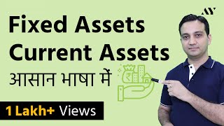 Fixed Assets and Current Assets  Explained in Hindi [upl. by Randolph]