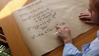 Completing the Square  GCSE [upl. by Nyar]