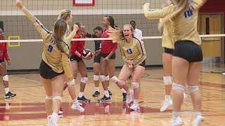 HS Volleyball Highlights September 17th [upl. by Gil]