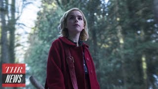 First Photos of Kiernan Shipka as Sabrina in Chilling Adventures of Sabrina  THR News [upl. by Napier429]