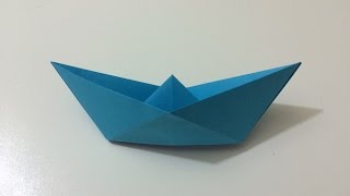 COMO HACER UN BARCO DE PAPEL TUTORIAL PAPIROFLEXIA ORIGAMI [upl. by Godspeed518]