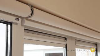 Luxaflex Motorised Roller Blind Installation amp Programming [upl. by Derayne67]