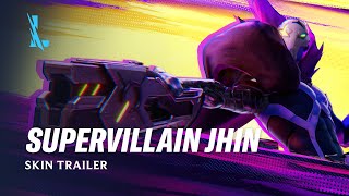 Supervillain Jhin  Skin Trailer  League of Legends Wild Rift [upl. by Johnette]