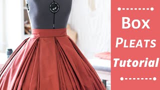 Box Pleats Tutorial [upl. by Paola]