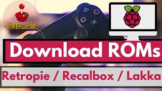 Where to Download Retropie ROMs Recalbox  Lakka [upl. by Kimberlee]