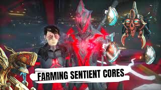 Warframe  HOW TO FARM SENTIENT CORES [upl. by Weisler]