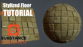 Substance Designer Tutorial 6  Tiles Floor Material [upl. by Eckhardt]