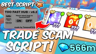 TRADE SCAM SCRIPT 🔥 PET SIMULATOR 99 victim  scammer POV [upl. by Cadmann]