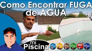 Como Detectar Perdida de Agua en Piscina sin Maquinaria Especial [upl. by Lusty]