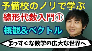 【大学数学】線形代数入門①概観ampベクトル【線形代数】 [upl. by Htebarual]