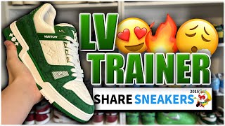 ENDLICH  SHARESNEAKERS HAT LV TRAINER   FAKE UNBOXING  YOUNG G [upl. by Rothmuller]