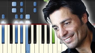 Tiempo de Vals  Chayanne  Piano Tutorial [upl. by Sirtimed455]