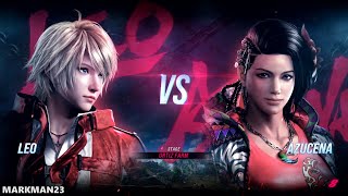 TEKKEN 8 PREVIEW EVENT  Leo VS Azucena [upl. by Esiuol]