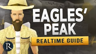 RS3 Eagles Peak – Realtime Quest Guide [upl. by Eiznekam538]