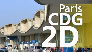 Paris CDG Airport  Terminal 2D  Departure and Arrival [upl. by Odelia729]