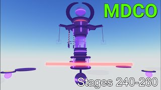 Masters Difficulty Chart Obby Nightmare Stages 240260 [upl. by Mareld]