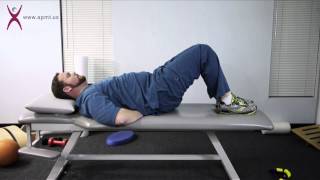 APMT Posterior Pelvic Tilt Exercise [upl. by Ennovaj454]