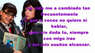 Atrevete A Soñar  Danna Paola amp Violeta Isfel  Lyrics [upl. by Farrah238]