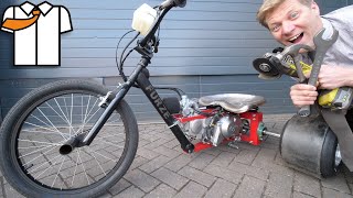 Make a Motorised Drift Trike with Basic Tools [upl. by Gabbert]