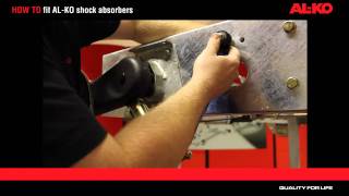 HOW TO fit ALKO shock absorbers [upl. by Nrev]