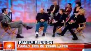 Family Ties Reunion 2008 Today Show [upl. by Madanhoj]