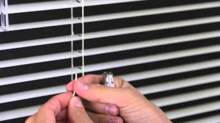 How to Restring a Mini Blind [upl. by Nerrot]