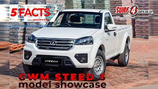 GWM Centurion  New GWM Steed 5 Single Cab  60sec Showcase [upl. by Ylhsa567]