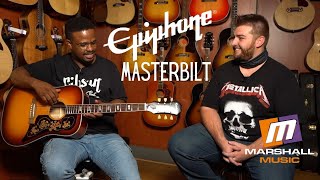 Epiphone Masterbilt Acoustics [upl. by Daus]