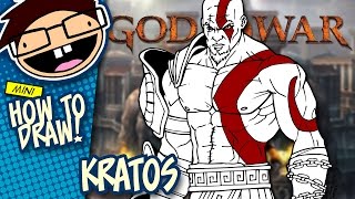 How to Draw KRATOS God of War  Narrated Easy StepbyStep Tutorial [upl. by Rodge540]