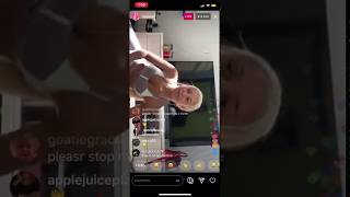 DOJA CAT MOANING ON HER INSTAGRAM LIVE [upl. by Atimed]