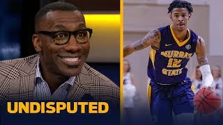 Shannon Sharpe is excited for Ja Morants NBA future after March Madness debut  CBB  UNDISPUTED [upl. by Noir798]