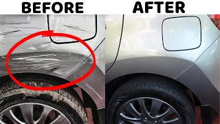 How to remove scratches from Car  CAR SCRATCH REMOVAL in 2 Minutes [upl. by Tobye]