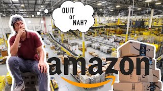 DAY IN THE LIFE Working at an AMAZON Warehouse Inside Footage [upl. by Auot86]