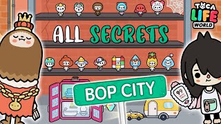 ALL Secrets CRUMPETS Phones in BOP CITY 💎 Toca Life World [upl. by China]