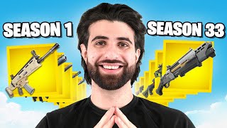 Ranking the BEST Weapon from EVERY Fortnite Season [upl. by Neala]