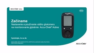 Ako nastaviť a používať glukomer AccuChek® Active s odberovým perom Softclix [upl. by Acinoev]