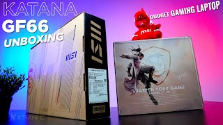 UNBOXING  BUDGET GAMING Laptop MSI KATANA GF66 11UC Intel Core i711800H  GeForce RTX 3050 [upl. by Alten]