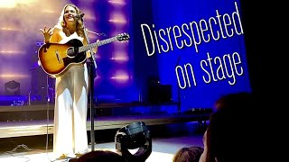 Maggie Rogers disrespected by crowd in Austin TX before performing “Alaska” almost walks off [upl. by Yves959]