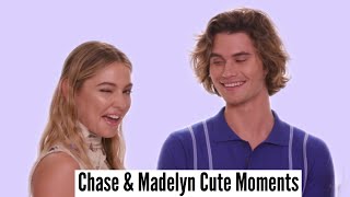 Chase Stokes amp Madelyn Cline  Cute Moments [upl. by Nivrae]