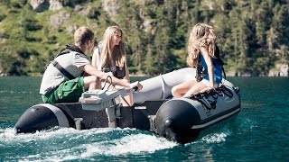 Torqeedo Travel 503  1003 electric outboard [upl. by Einahets]