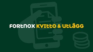 Fortnox Kvitto amp Utlägg [upl. by Ynney]