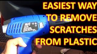 How to remove SCRATCHES from plastic PERMANANTLY [upl. by Clardy]