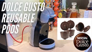 NESCAFÉ® Dolce Gusto How to Use Reusable Coffee Pods or Capsules [upl. by Muirhead762]