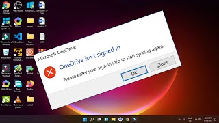 OneDrive isnt Signed in Tidak Bisa Login SOLVED [upl. by Osher]