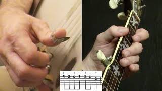 Bluegrass Banjo Tutorial quotPike County Breakdownquot [upl. by Swarts]