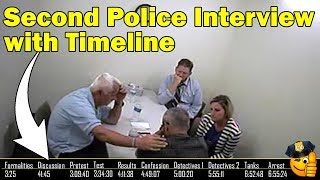 Chris Watts FULL 2nd police interview with timeline lie detector test and confession 81518 [upl. by Tehr]