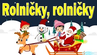 Rolničky rolničky  Vianočné piesne  Jingle Bells in Slovak  Christmas Carols [upl. by Ived]