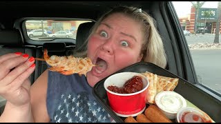 Applebees Mukbang Tammy SPLURGED [upl. by Anoynek]